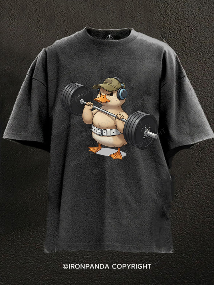 Buff Duck Washed Gym Shirt