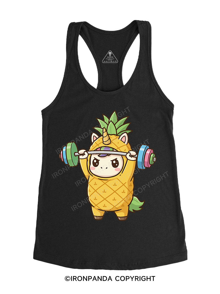 PinaCorn Gym Racerback Tank
