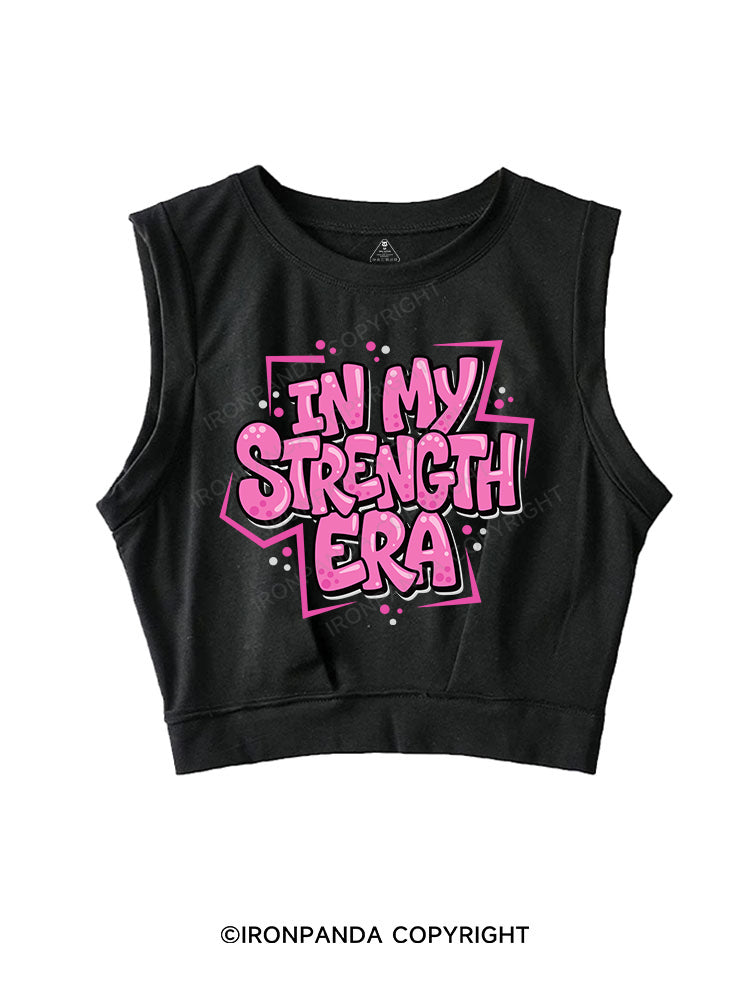 IN MY STRENGTH ERA SLEEVELESS CROP TOPS