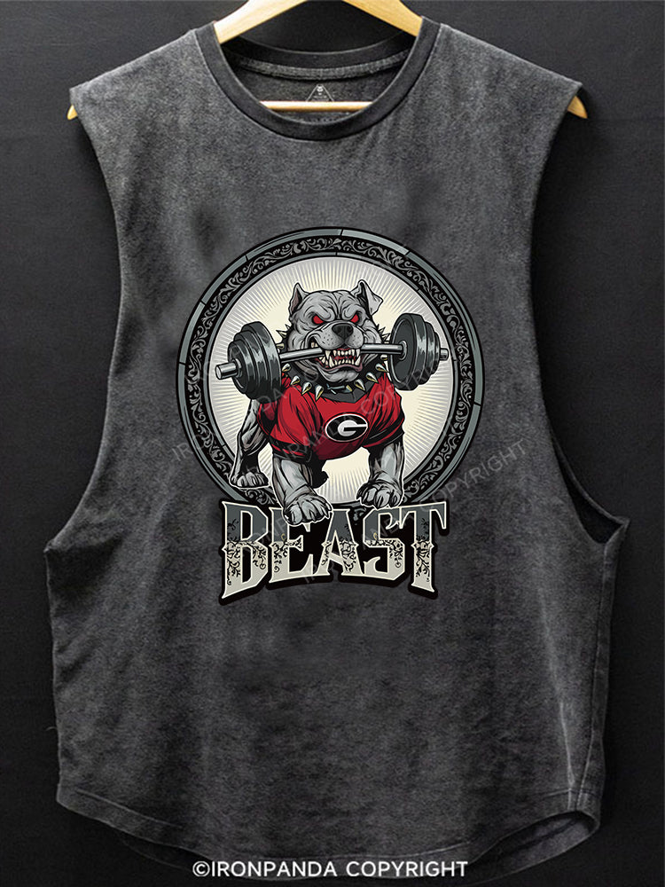 BEAST Scoop Bottom Cotton Tank