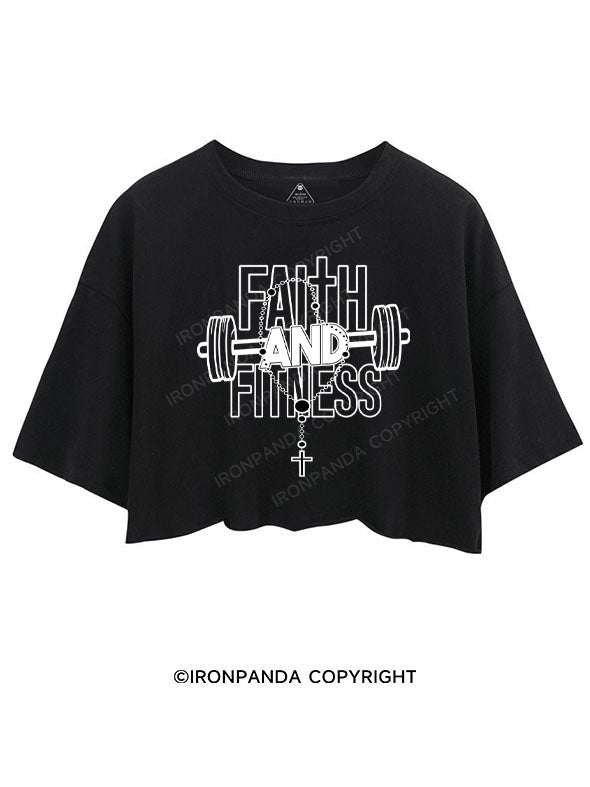 FAITH AND FITNESS CROP TOPS