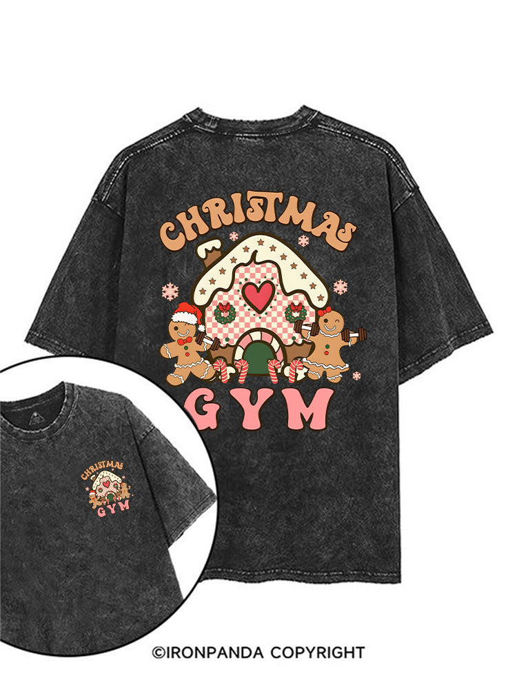 Christmas Gym printed Gym Shirt