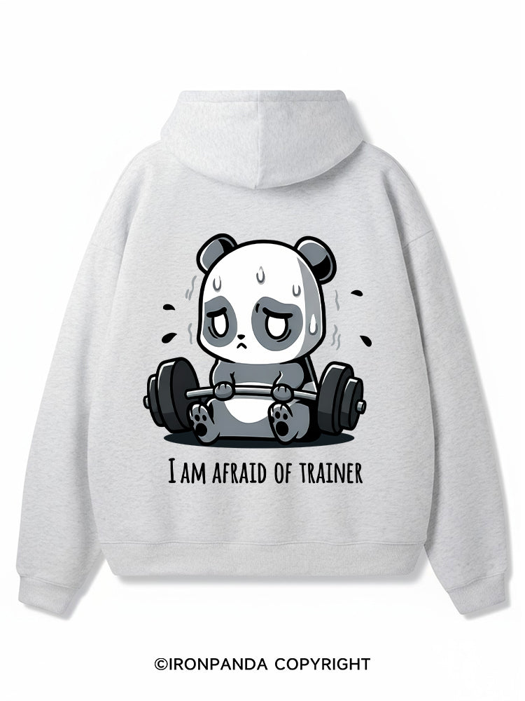 I am afraid of trainer Premium Fleece Gym Hoodie