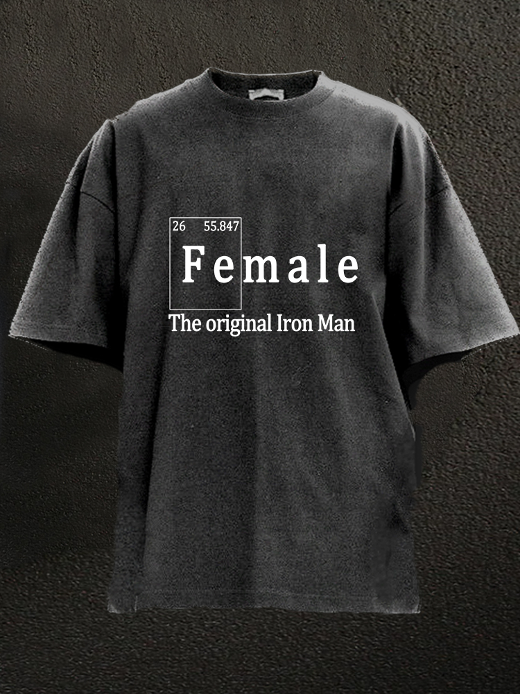 Original Iron Man WASHED GYM SHIRT