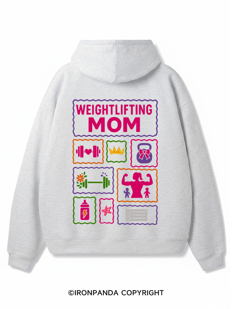 Weightlifting Mom Premium Fleece Gym Hoodie