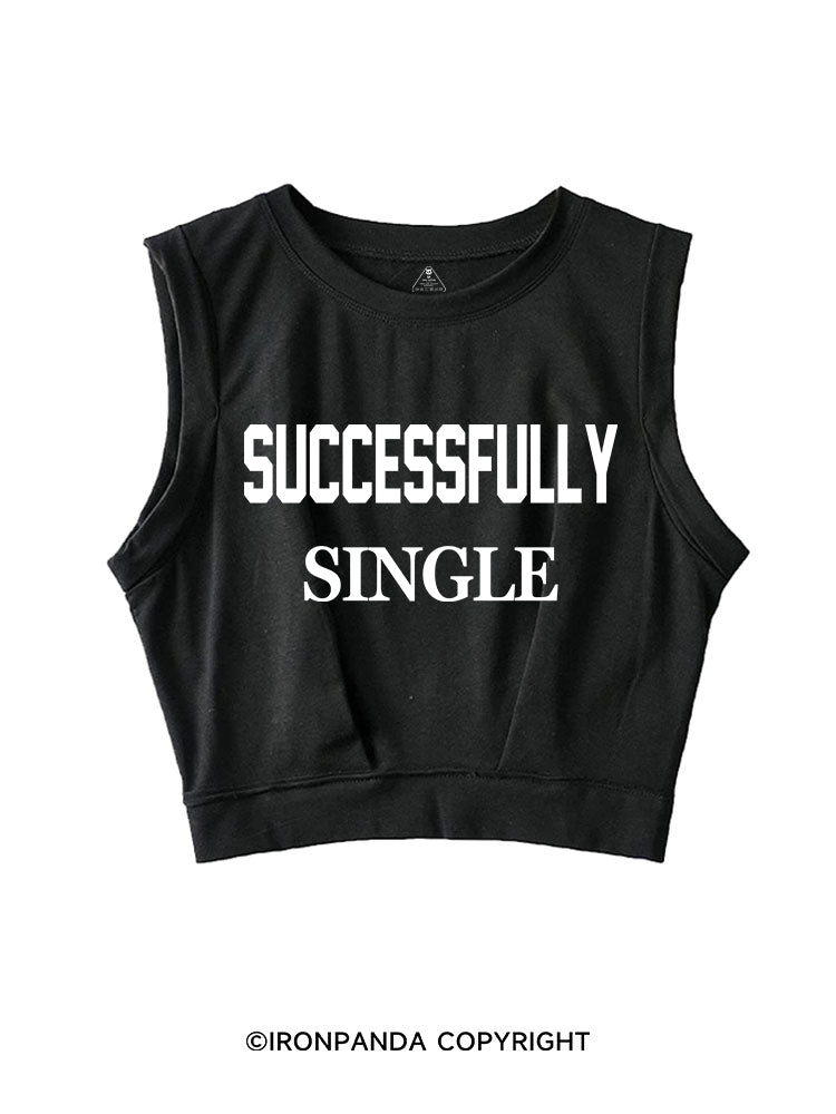 Successfully Single SLEEVELESS CROP TOPS