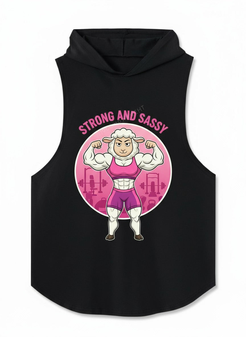 Strong and Sassy Hooded Tank