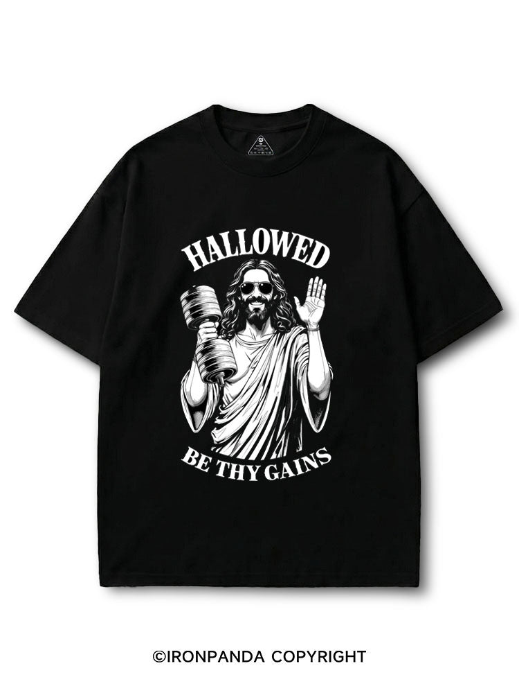 Hallowed Be Thy Gains COTTON PUMP COVER