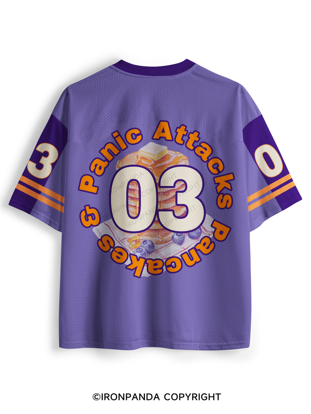 Pancakes & Panic Attacks Mesh Jersey