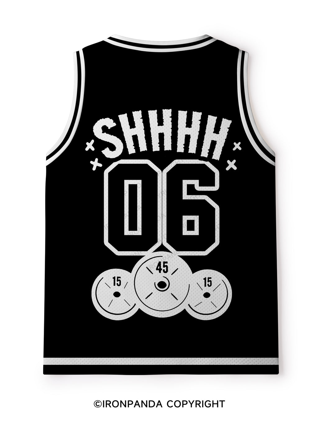 SHHHH I'm Doing Math Mesh Tank Top