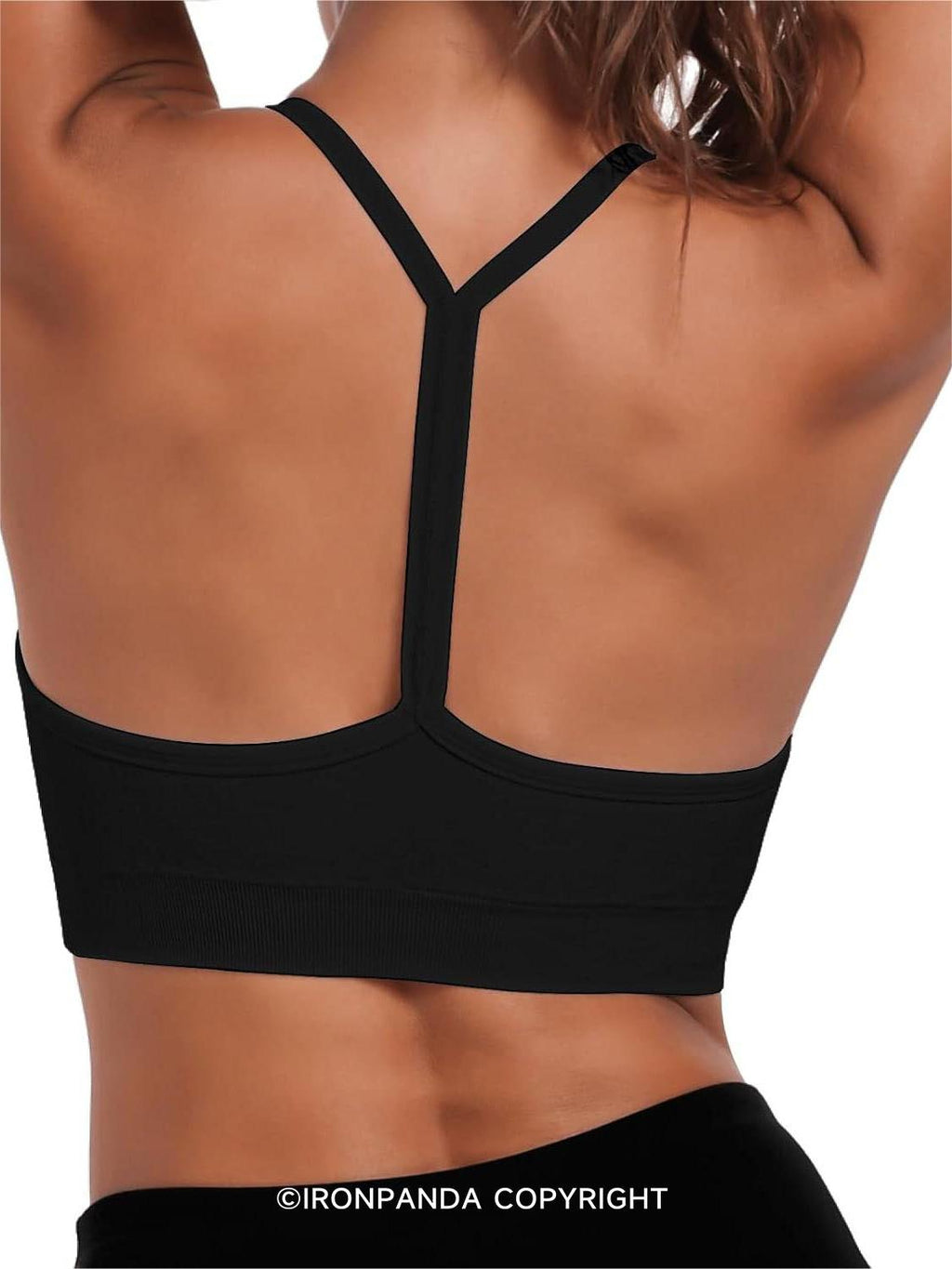 Y-Back Thin Strap Quick-Dry Sports Bra