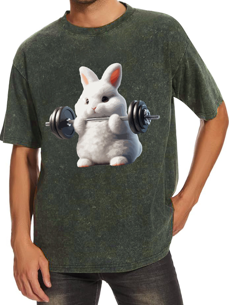 weightlifting rabbit Gym Shirt