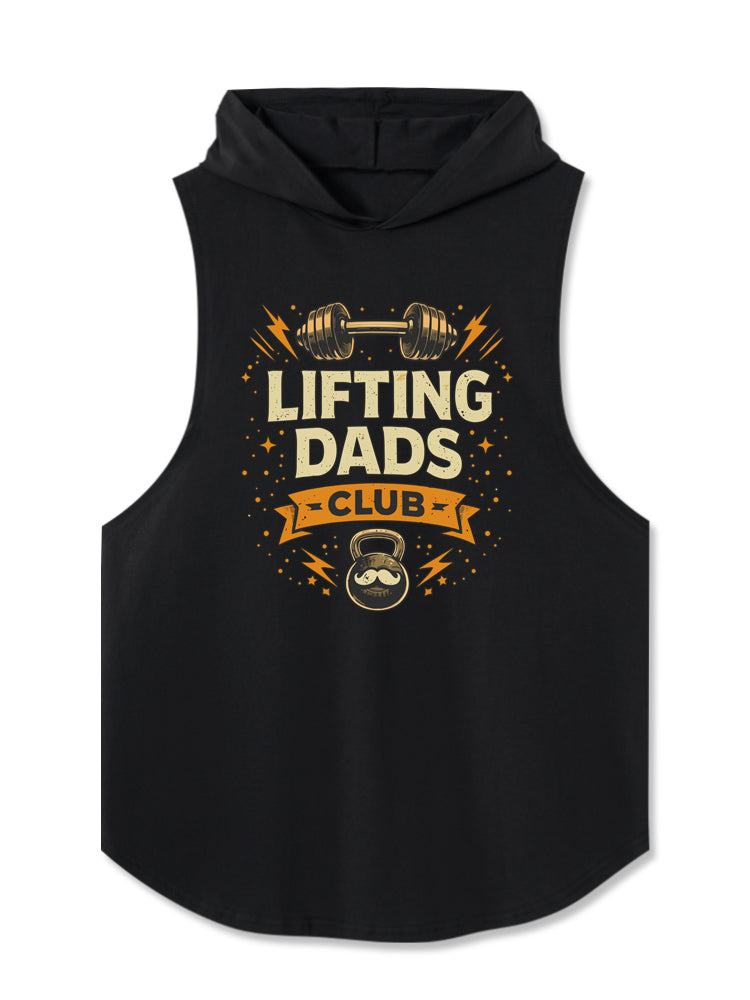 Lifting Dads Club Hooded Tank
