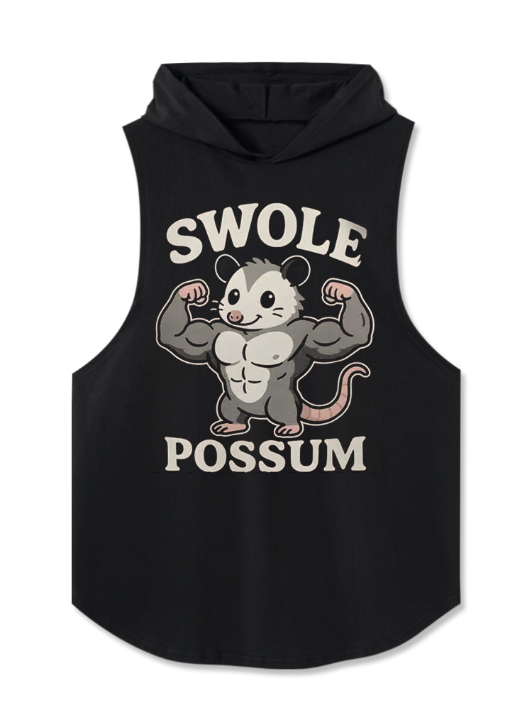 Swolle Possum  Hooded Tank