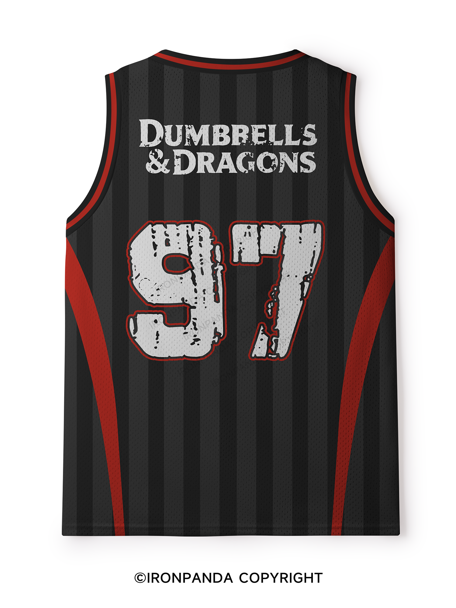 DUMBBELLS & DRAGONS Mesh Tank Top