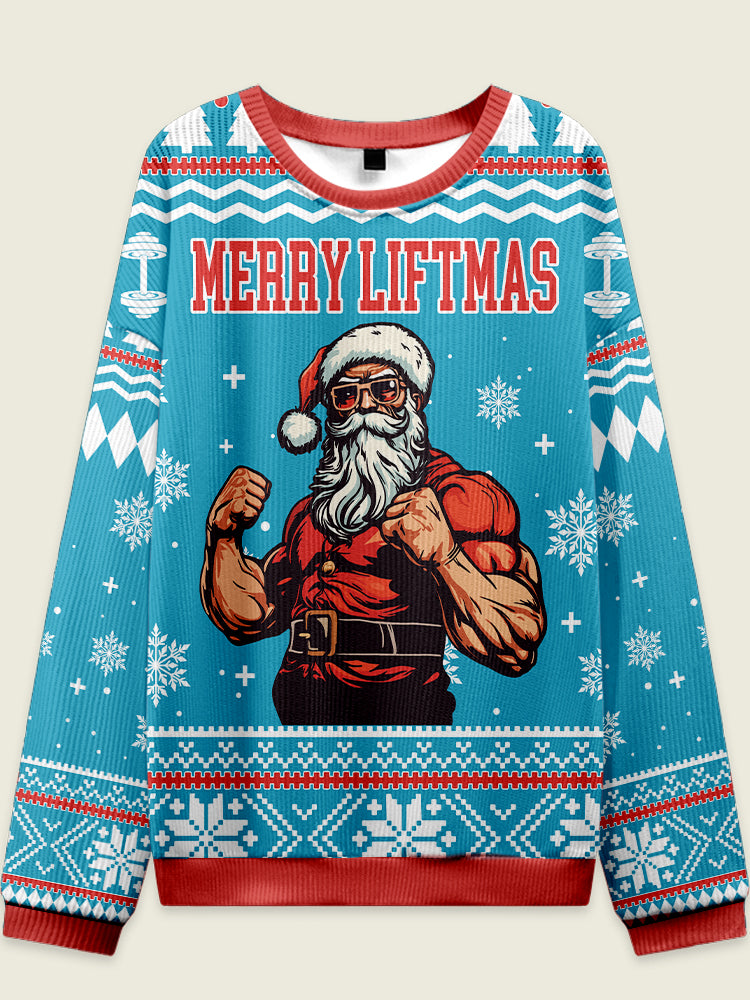IRONPANDA MERRY LIFTMAS Fitness Theme Ugly Sweater