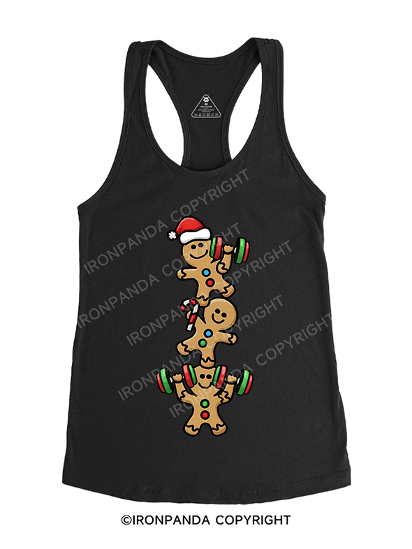 JINGLE ALL THE WEIGHTS! Gym Racerback Tank