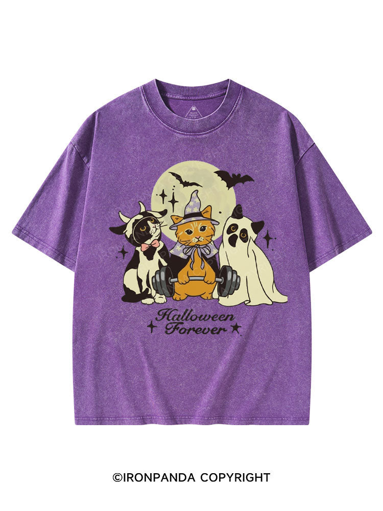 HALLOWEEN FOREVER VINTAGE GYM SHIRT