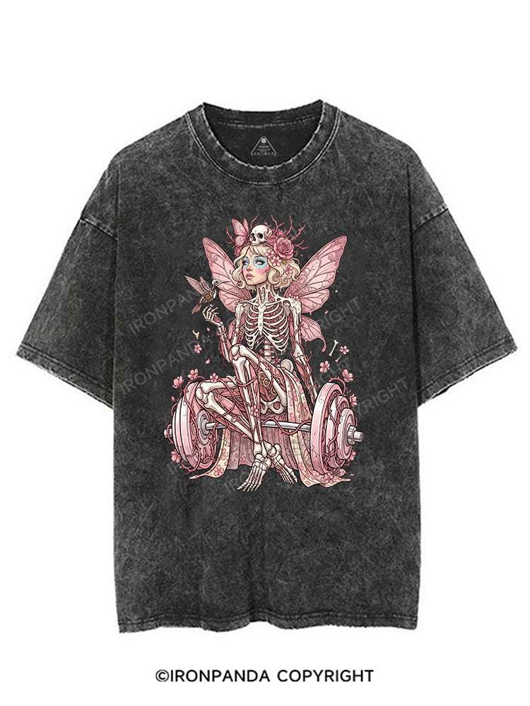 Blooming Bones & Barbell VINTAGE GYM SHIRT