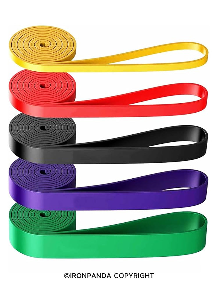 IronPanda Long Resistance Bands Set