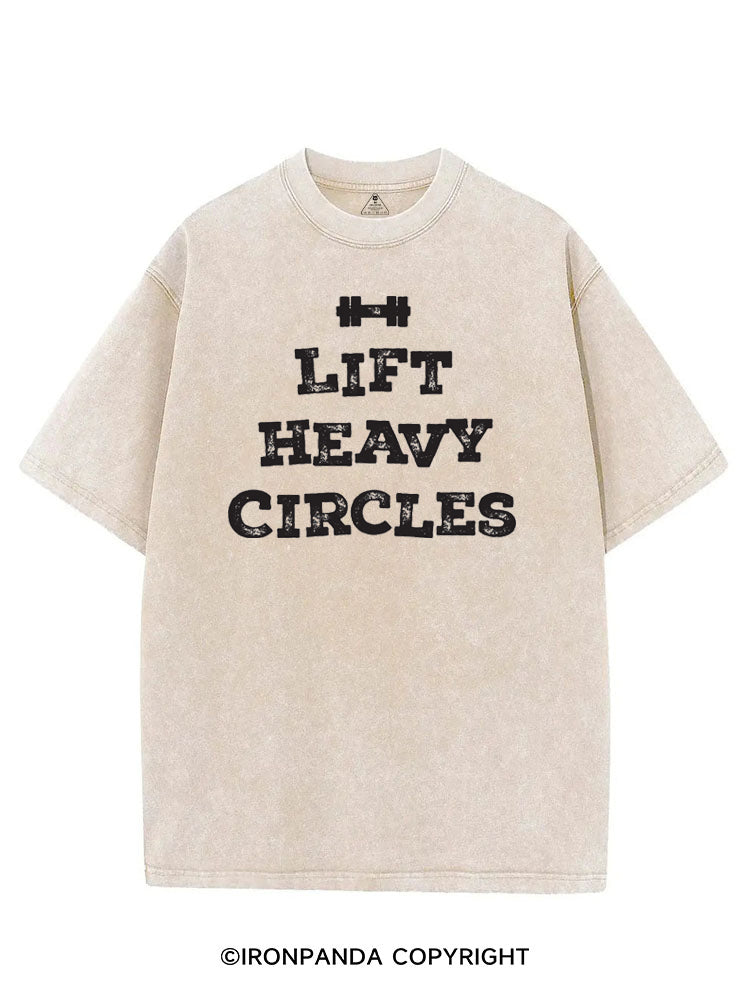 LIFT HEAVY CIRCLES VINTAGE GYM SHIRT