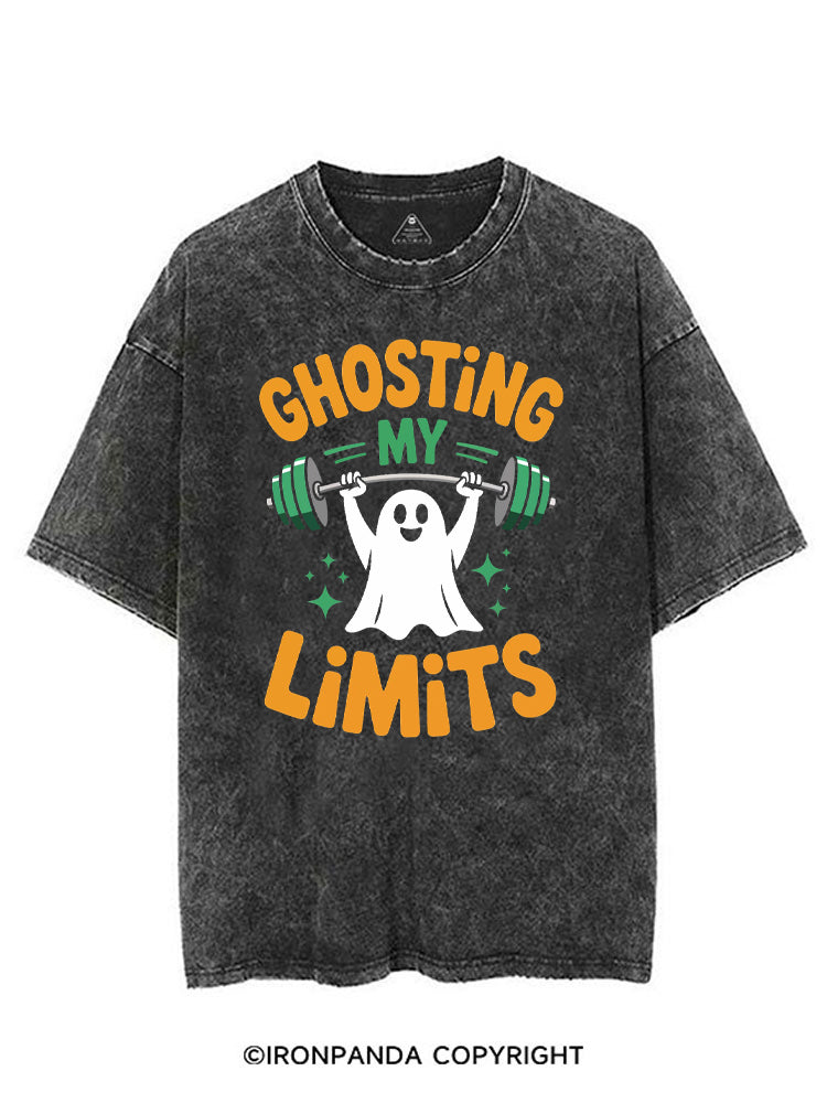 GHOSTING MY LIMITS VINTAGE GYM SHIRT