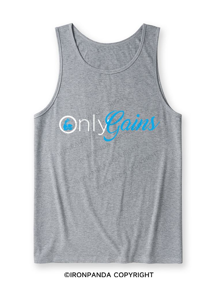 only gains Ultra Soft Heather Tank