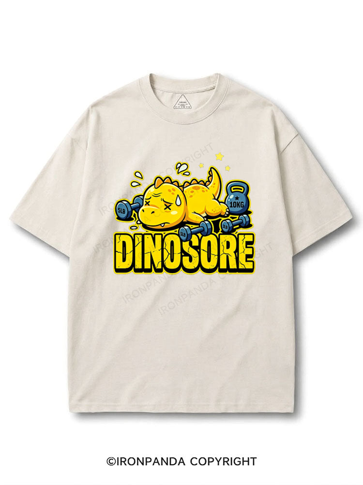 Funny Dinosaur Gym Workout COTTON PUMP COVER