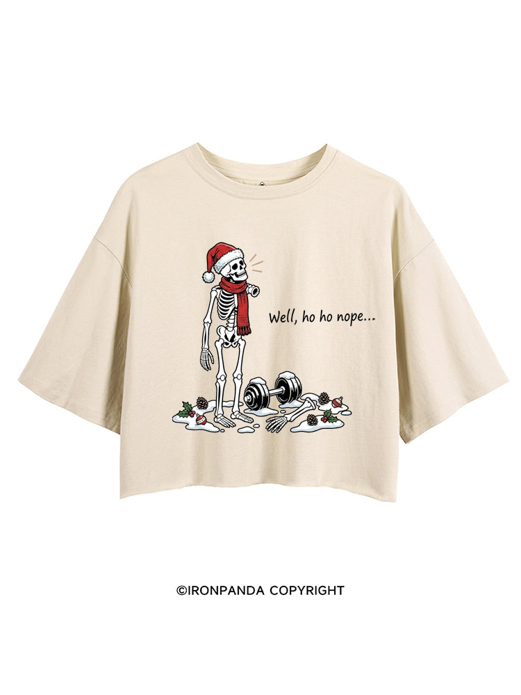 Well, ho ho nope... CROP TOPS
