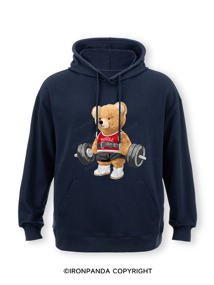 Exercise Bear Classic Gym Hoodie