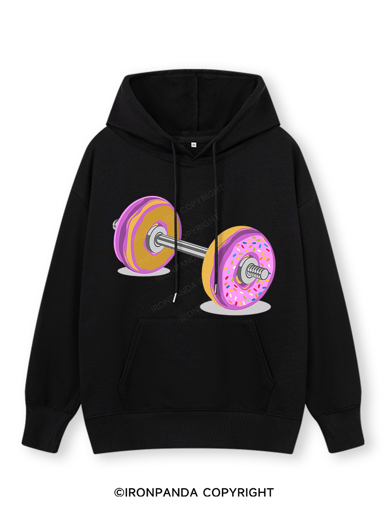 DONUT BARBELL Classic Gym Hoodie
