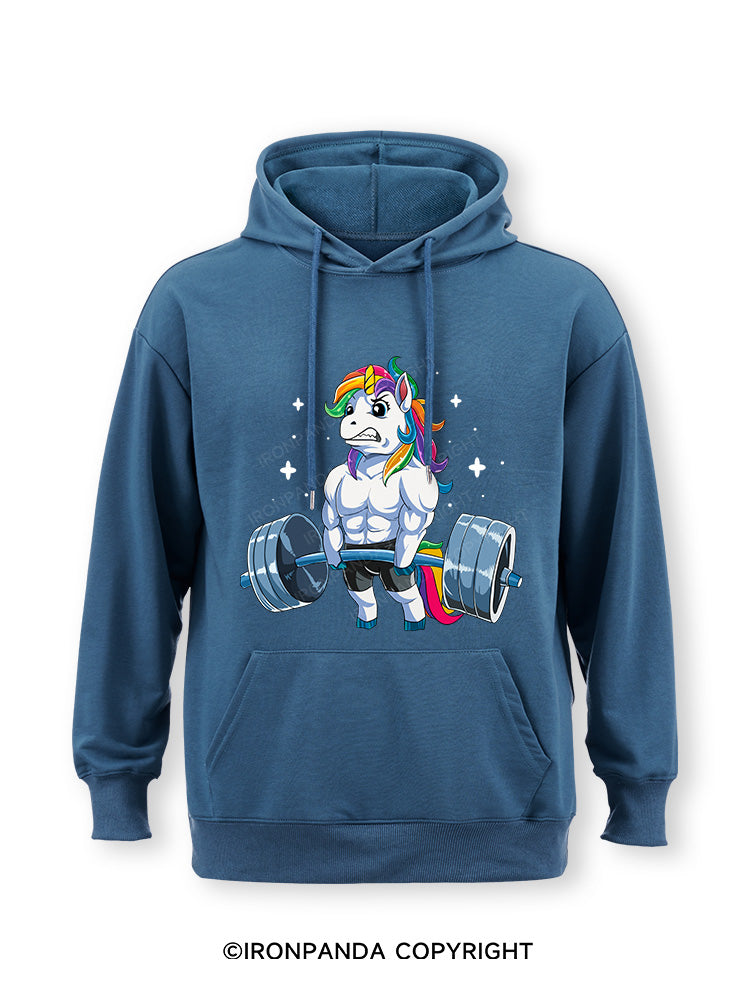 Weightlifting Unicorn Classic Gym Hoodie