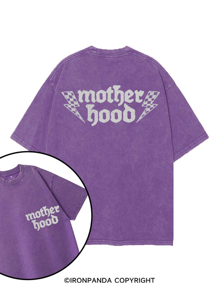 MOTHERHOOD WORKOUT printed Gym Shirt