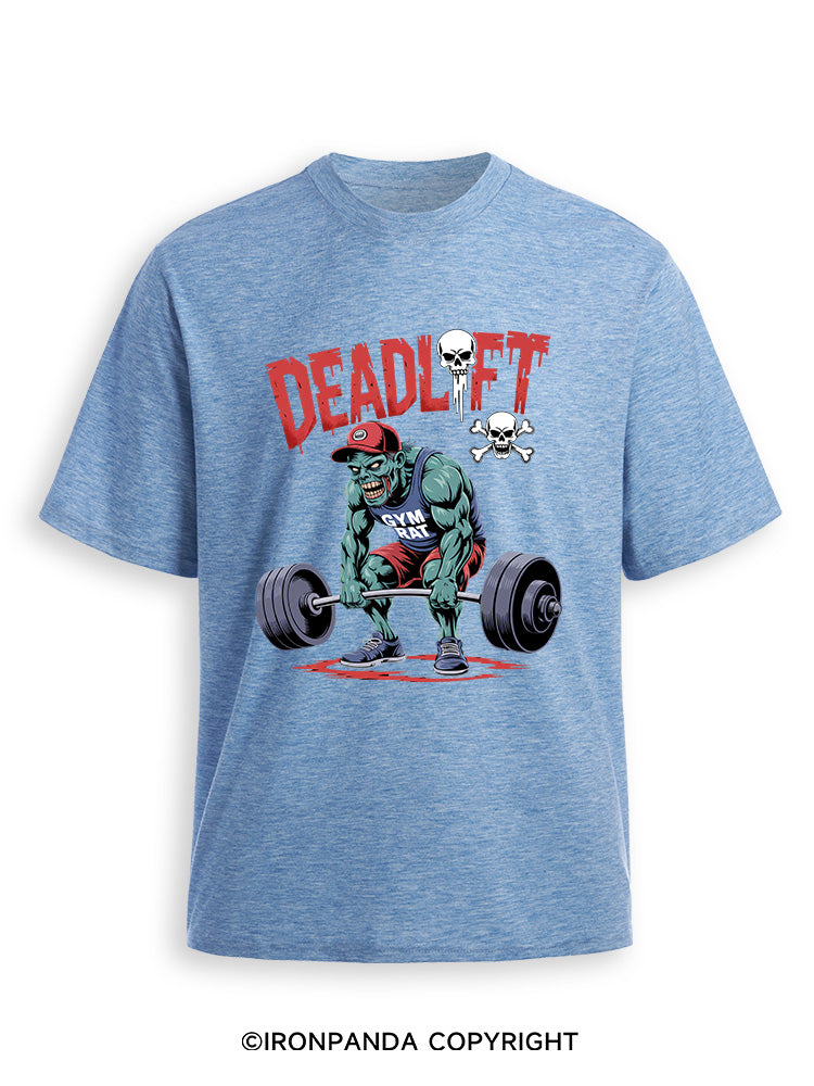 Zombie Funny Deadlift Ultra Soft Heather T-Shirt