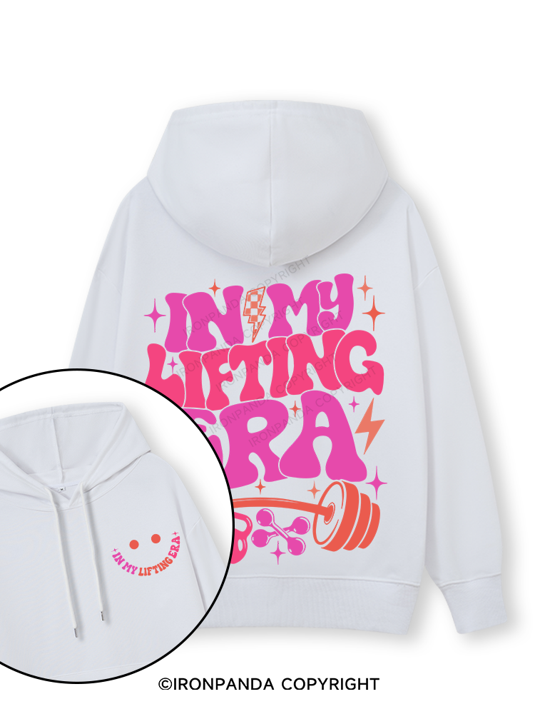 In My Lifting Era Double-Sided Printed Classic Gym Hoodie