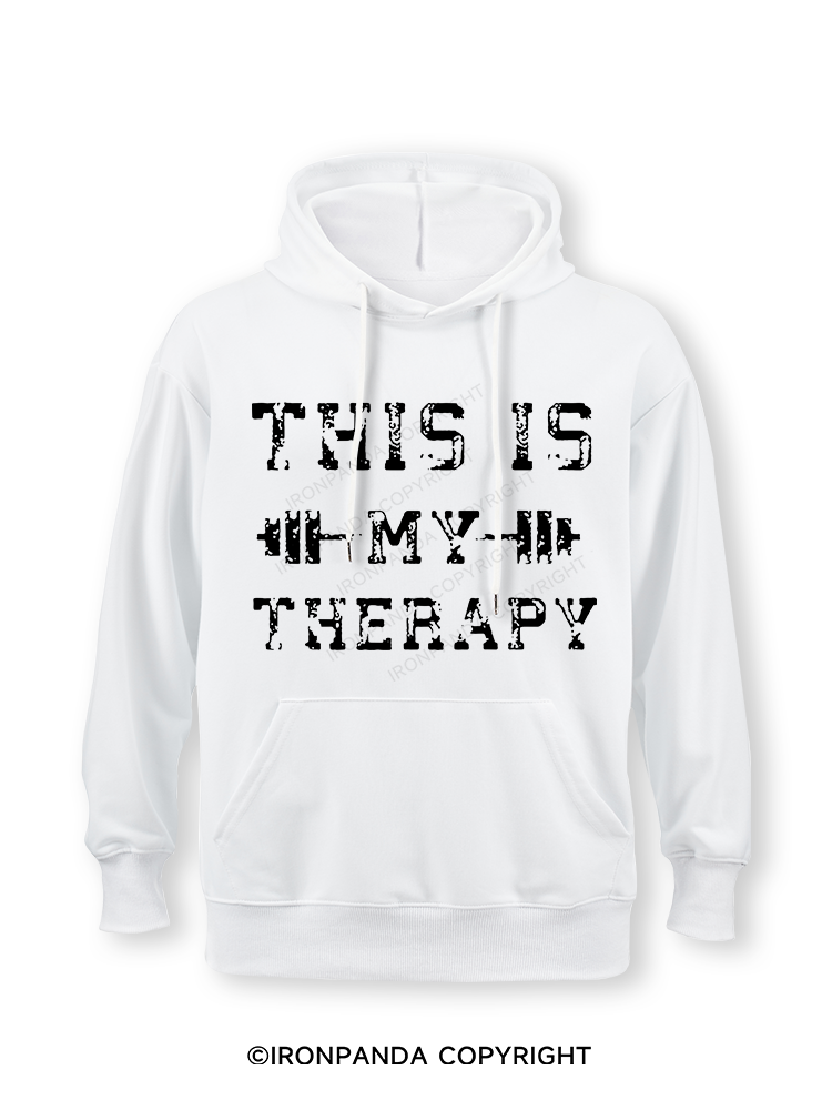 This Is My Therapy Classic Gym Hoodie