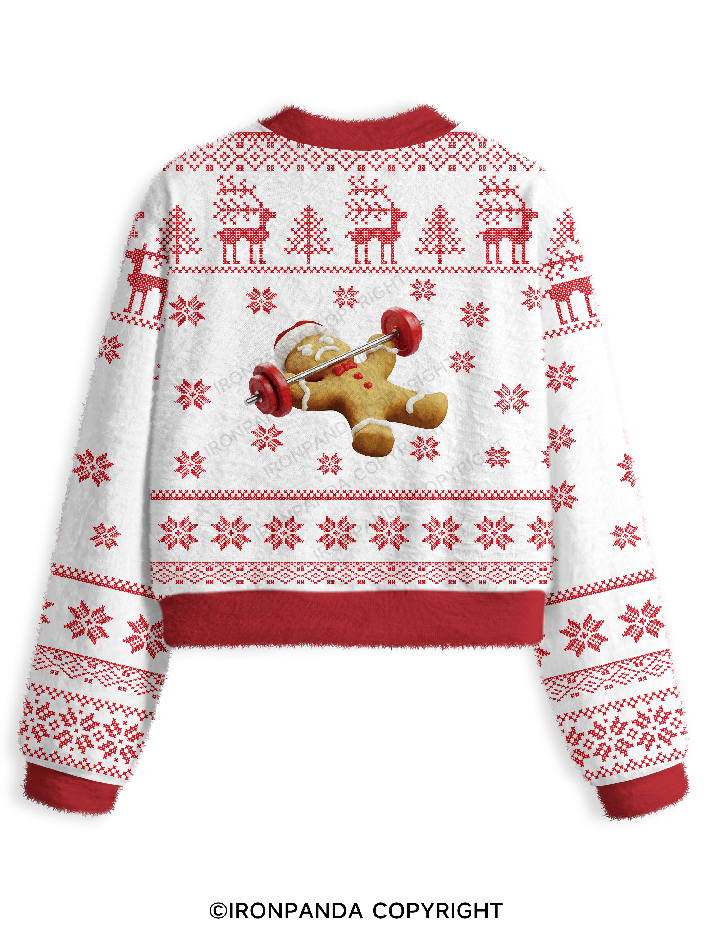 I'm literally dead right now Fuzzy Fleece Crop Sweater