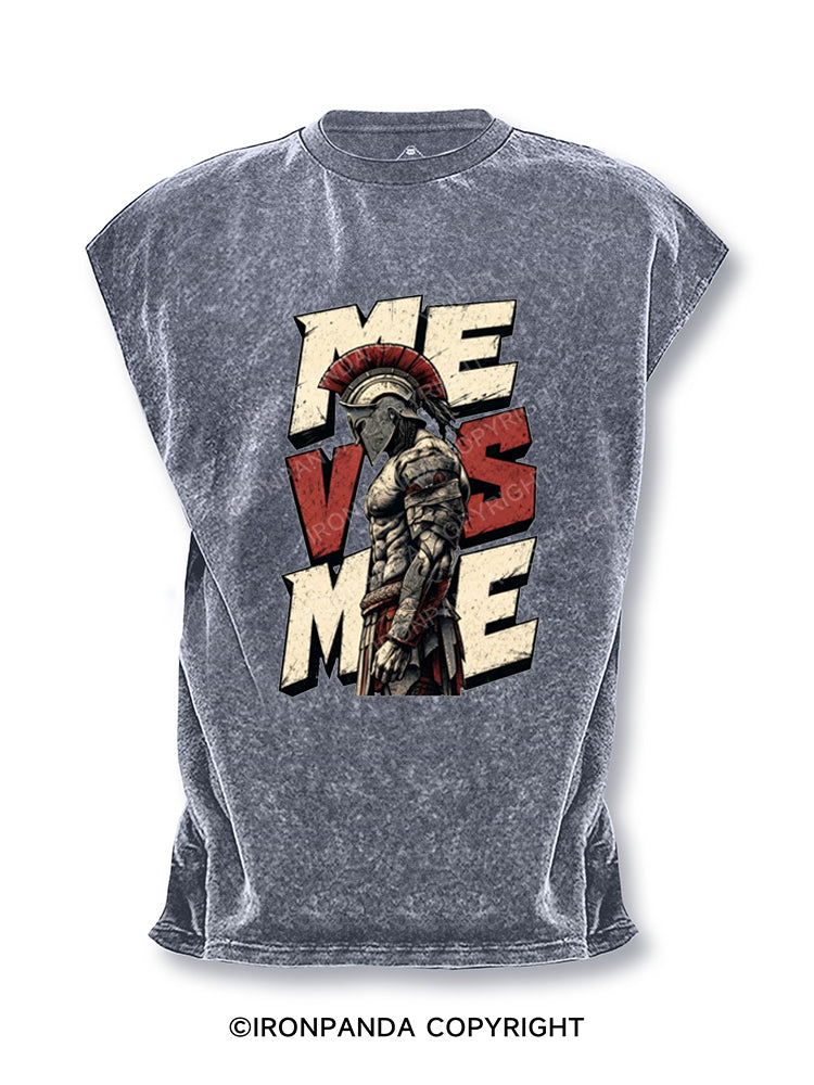 Me Vs Me Spartan Warrior Cut Off Tank