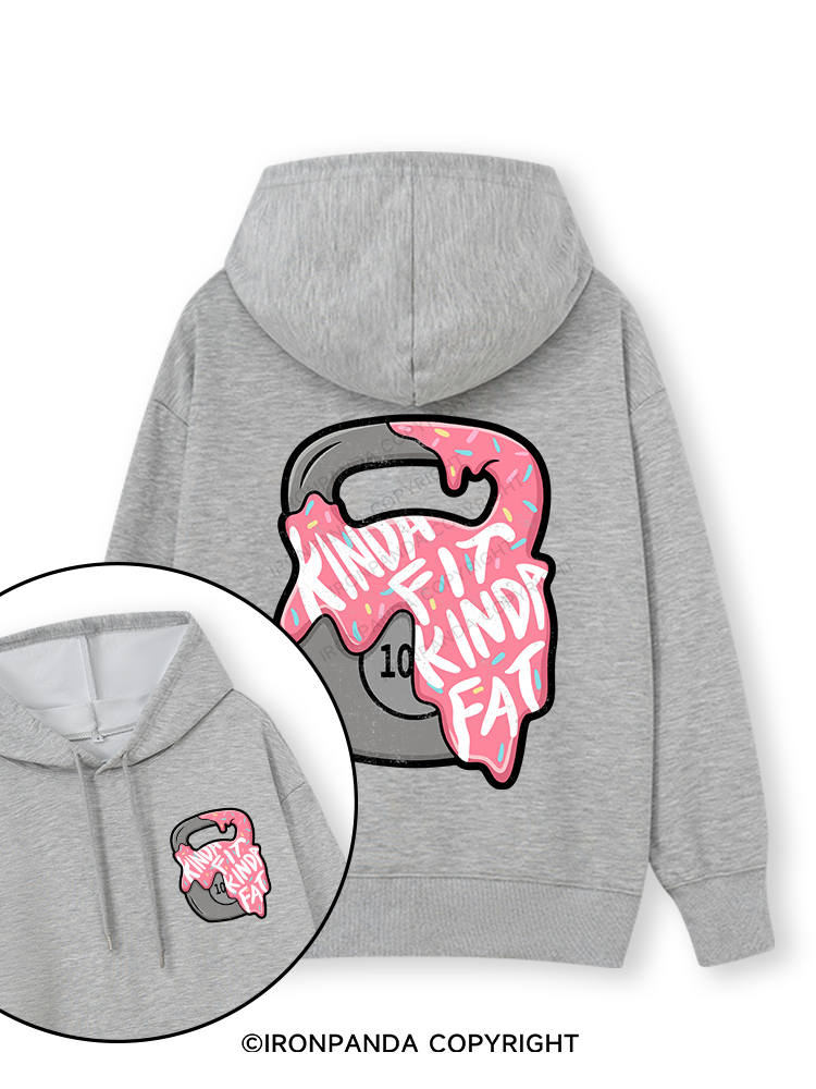 kinda fit sorta fa Double-Sided Printed Classic Gym Hoodie