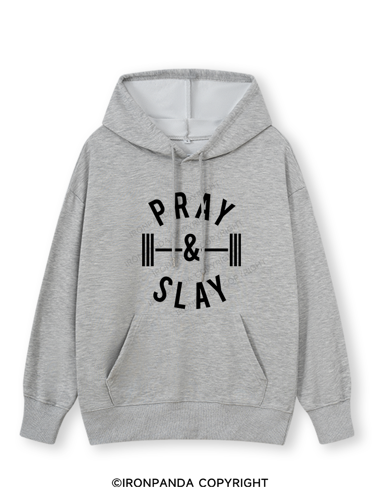 PRAY AND SLAY Classic Gym Hoodie