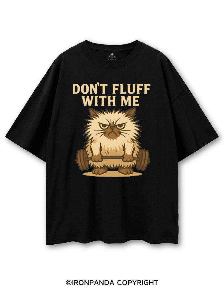 DON'T FLUFF WITH ME COTTON PUMP COVER
