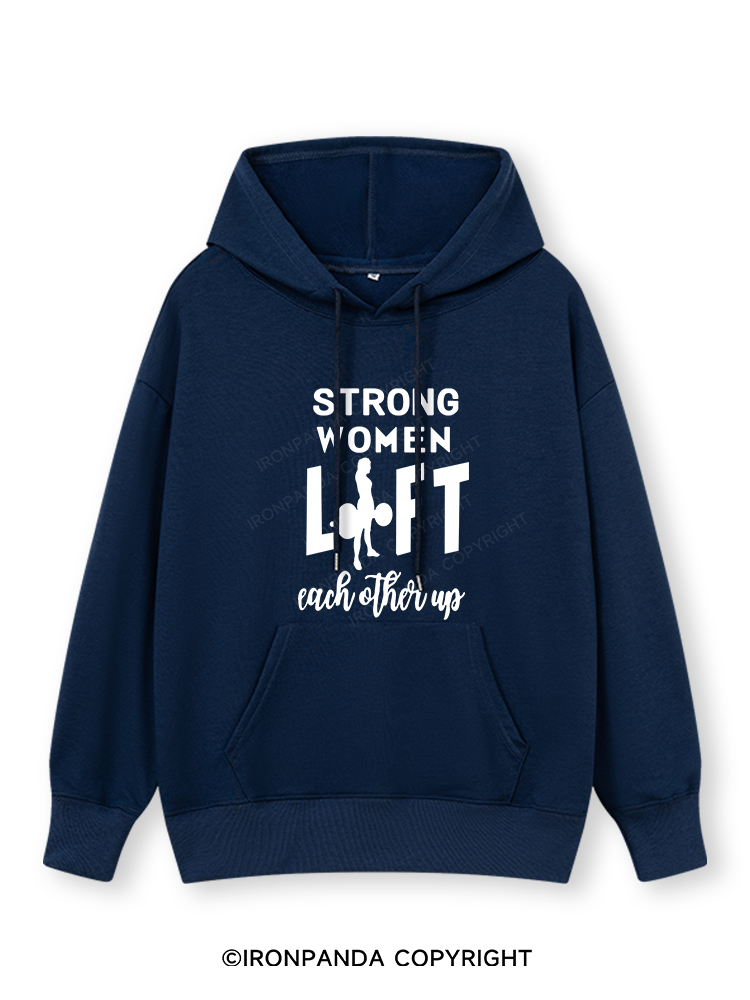 STRONG WOMEN LIFT Classic Gym Hoodie