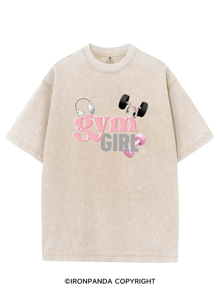 GYM GIRL VINTAGE GYM SHIRT