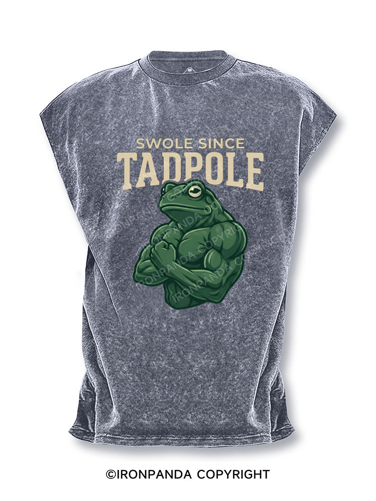 SWOLE SINCE TADPOLE Cut Off Tank