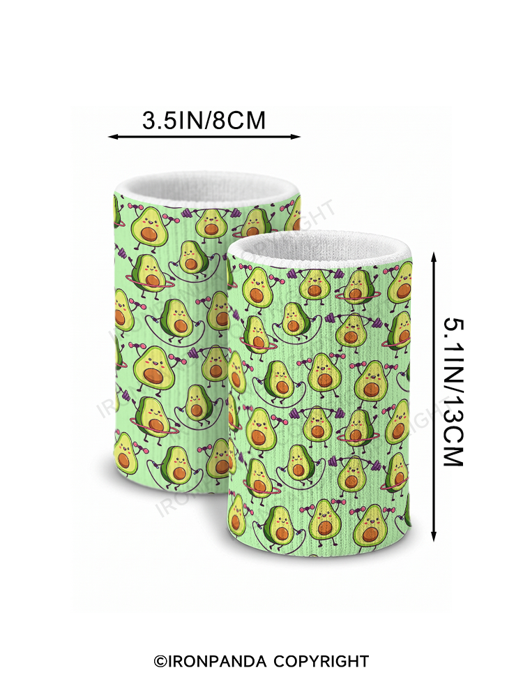 AVOCADO FITNESS PARTY Gym Elastic Wrist Wrap