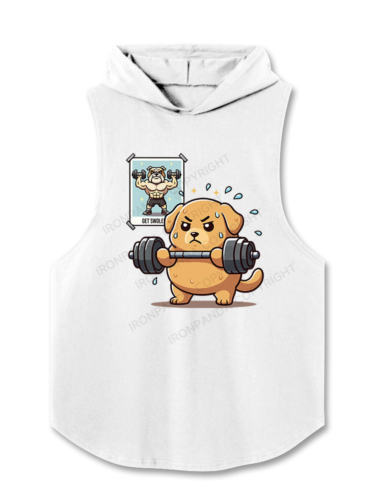 Get swole Hooded Tank