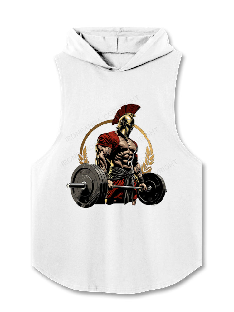 spartan at gym Hooded Tank