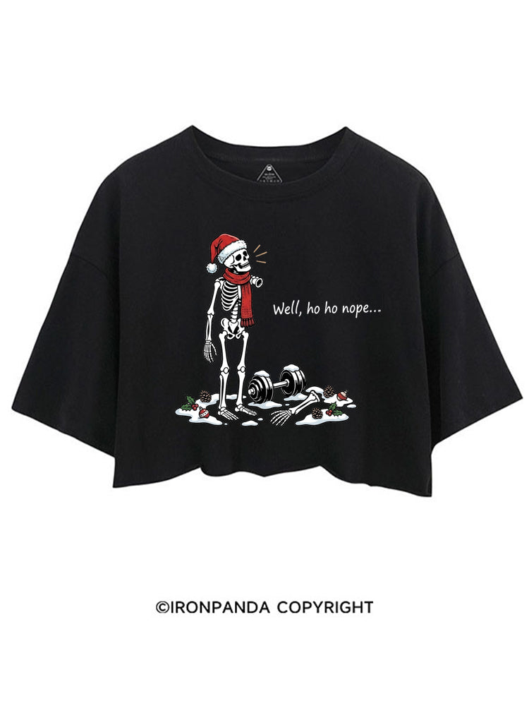Well, ho ho nope... CROP TOPS