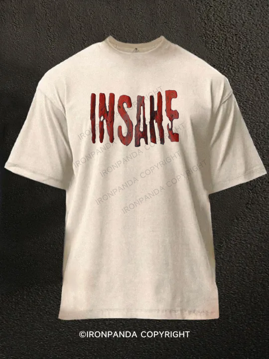 INSANE Washed Gym Shirt