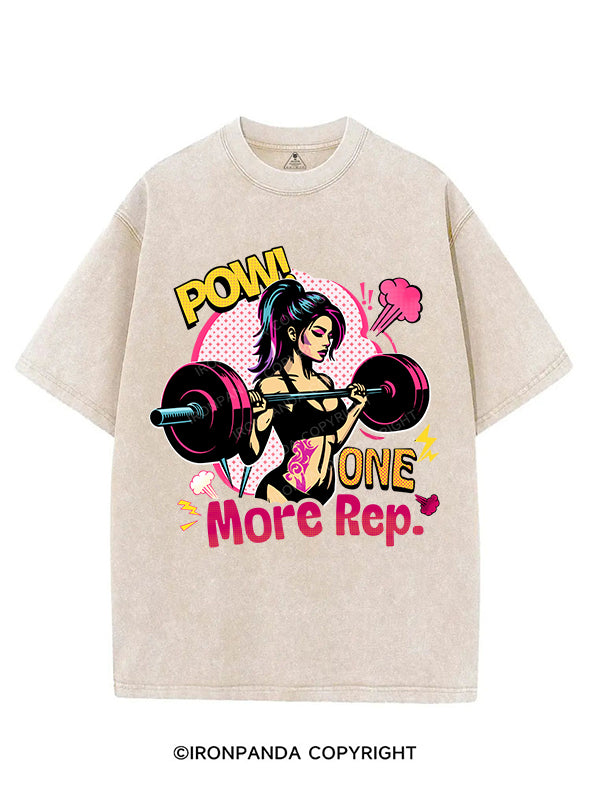 ONE MORE REP VINTAGE GYM SHIRT